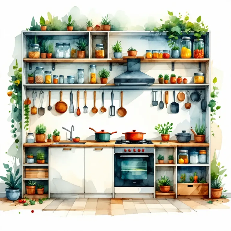 Организация пространства на кухне: как превратить хаос в идеальный порядок