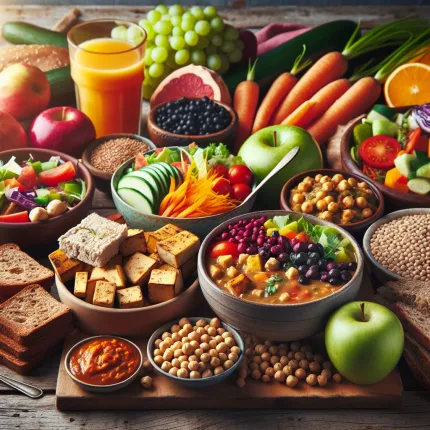 Вегетарианская пища: Путь к здоровью и устойчивому развитию